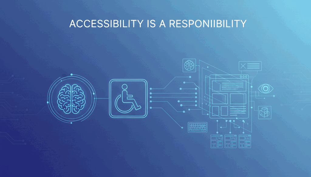 Accessibility as a baseline requirement rather than an enhancement