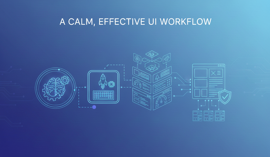 Calm Effective UI Workflow